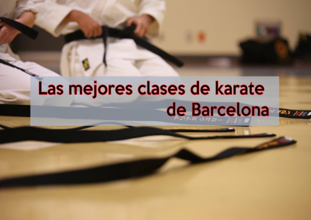 Las mejores clases de karate de Barcelona
